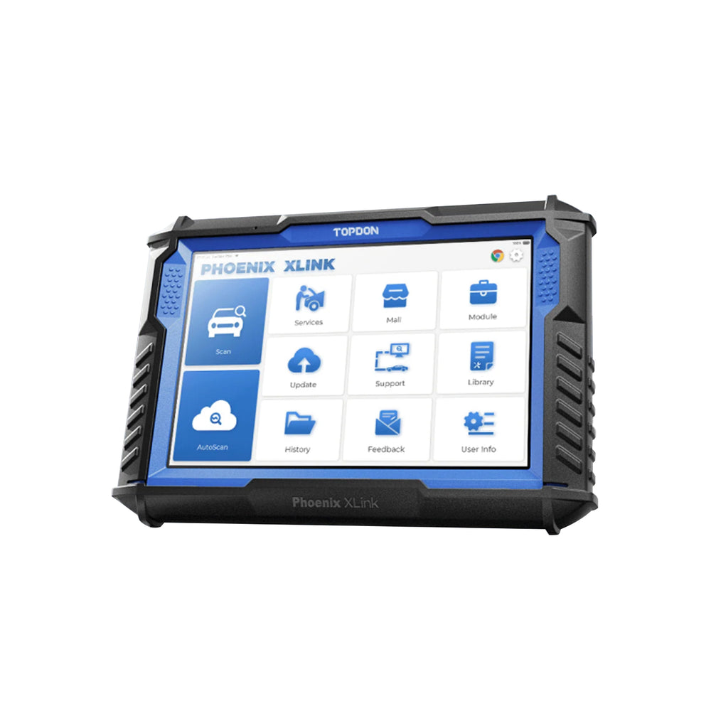 TOPDON Phoenix XLink Bi-Directional Diagnostic Scanner Supports ECU Programming, ECU Coding, Topology Mapping, 41 Services, CAN FD DoIP AutoAuth