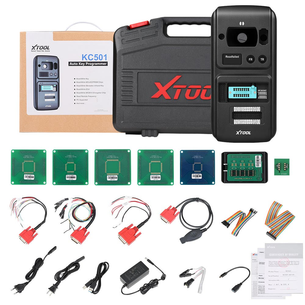 XTOOL KC501 Auto Key & Chip Programmer OBD2 read write MCU/EEPROM chips for X100 PAD3