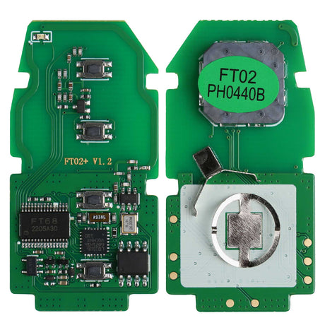 Version mise à jour Lonsdor FT02 PH0440B de FT11-H0410C PCB clé intelligente Toyota 312/314 MHz avec coque