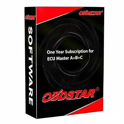 One Year Software Subscription for OBDSTAR ECU Master Configuration A+B+C