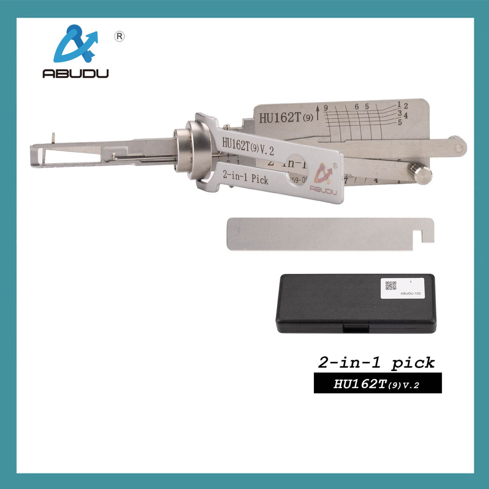 ABUDU AIAQ001U HU162T(9)V.2 Internal Milling with Six Tracks for Volkswagen for Skoda Post-2015 Models IC Card: 1435