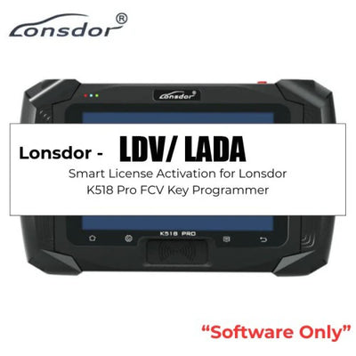 LDV License Activation for Lonsdor K518 PRO FCV Version Key Programmer