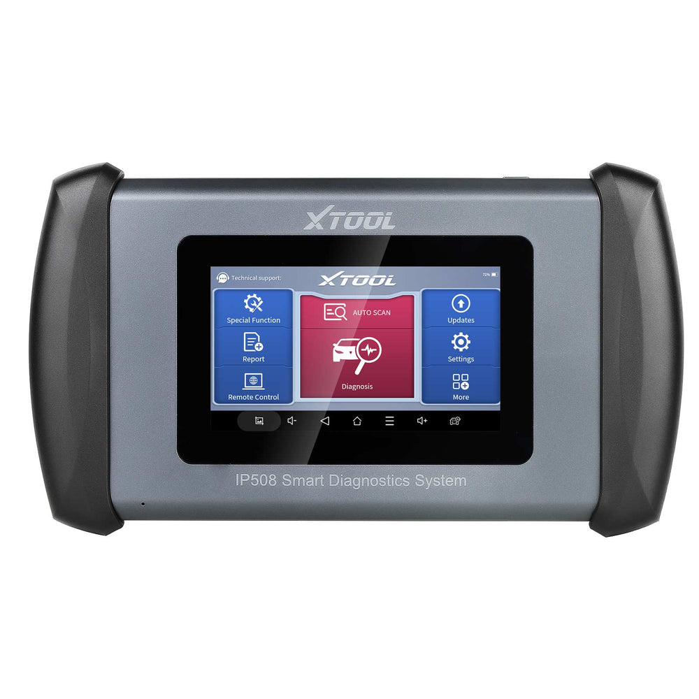 XTOOL InPlus IP508 Scanner OBD2 Outil de diagnostic avec 6 services Purge ABS Réinitialisation huile EPB SAS BMS Papillon Mises à jour gratuites