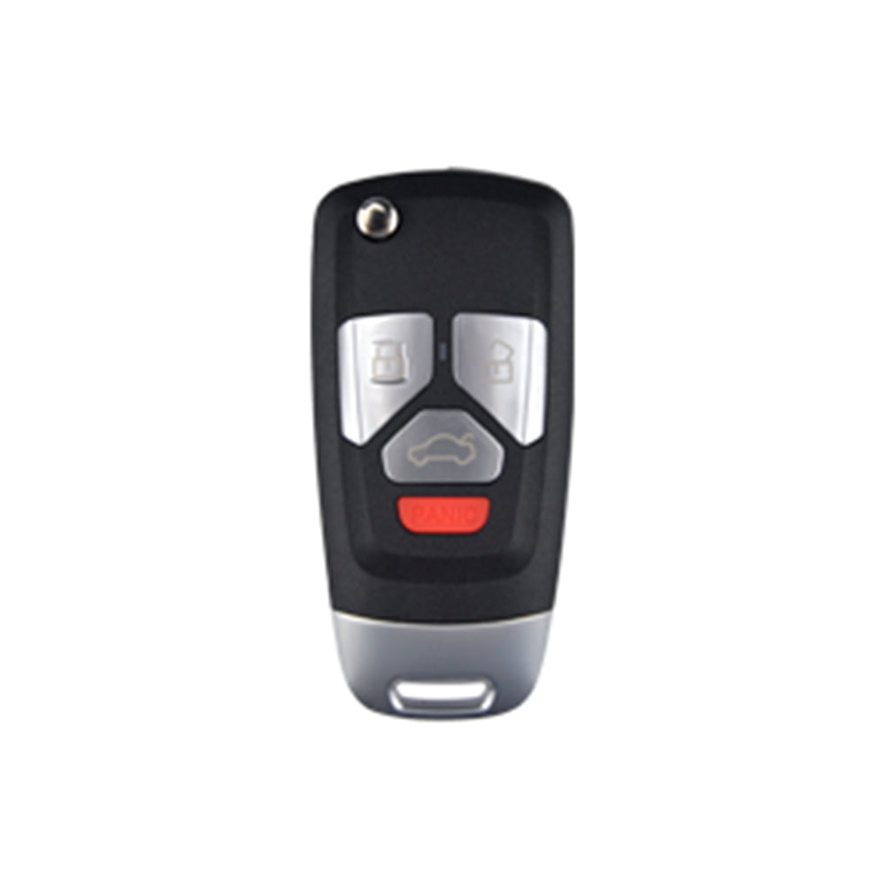 KEYDIY KD B27-4 Universal Flip Remote Key 3+1 Button for Audi Type