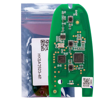 AUTEL IKEYAU004AL Audi用 PCBキーボード ドロップレットスタイル 4ボタン