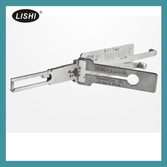 Lishi 2 in 1 Auto Pick and Decoder Locksmith Kit Including 77pcs
