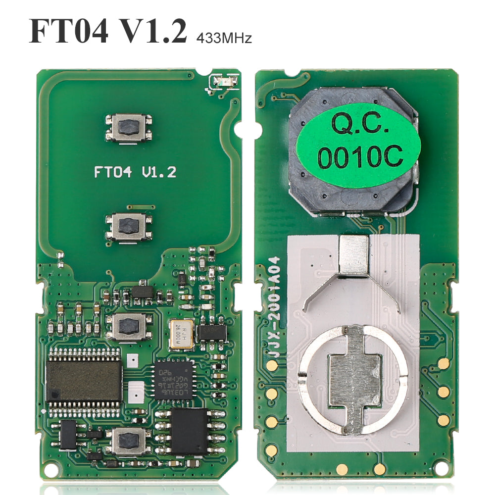 Lonsdor FT04-0010C Toyota Land Cruiser 2016-2017 Smart Key PCB 433MHz for K518 KH100