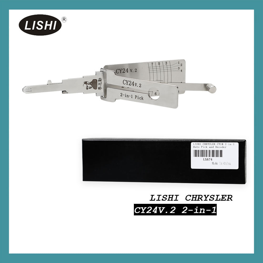 LISHI CHRYSLER CY24 2-in-1 Auto Pick and Decoder