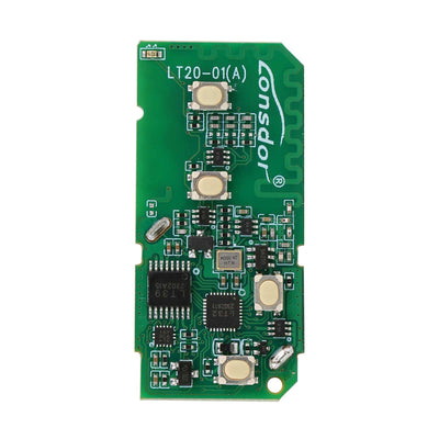 Lonsdor LT20-01 01J0 Circuito Stampato Chiave Intelligente Toyota & Lexus 40 / 80 Bit per K518ISE K518S K518 Pro KH100+ 4 Pulsanti 315/433 MHz