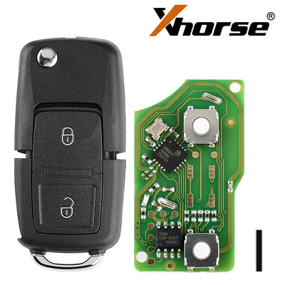 Xhorse XKB508EN B5 Style Wire Remote Key 2 Buttons for MINI Key Tool and VVDI2 Universal Remote Key 5pcs Lot