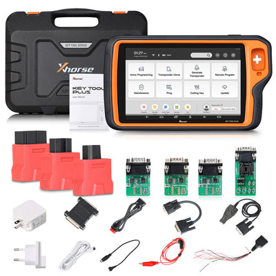 Xhorse VVDI Key Tool Plus Pad All-in-One Automotive Programmer with 1-Year Unlimited MB Tokens and 1-Year ID48 96-Bit Tokens (3 Tokens Daily)