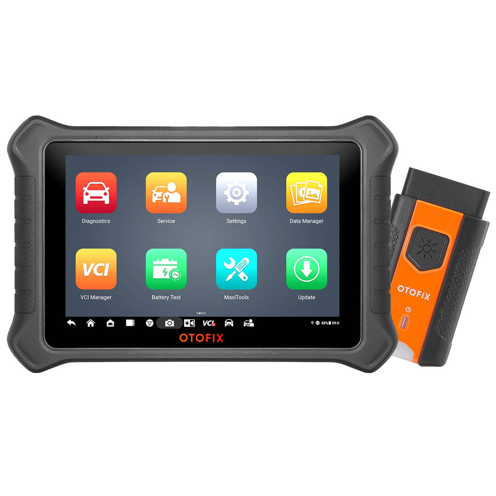 OTOFIX D1 Pro Professional OBD2 Scanner: Full System Automotive Diagnostic Tool, Advanced ECU Coding, CAN FD/DoIP, 40+ Resets