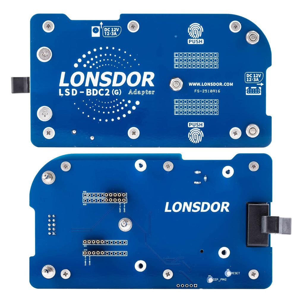 Lonsdor BDC2 Adapter & BDC3 Solder-free Clip, Used with Lonsdor K518, K518 PRO