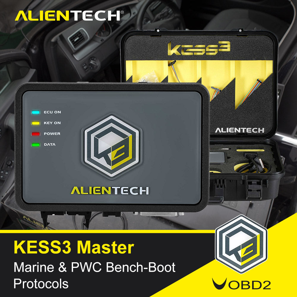 تفعيل بروتوكولات بنش-بوت للبحرية وPWC الأصلية Alientech KESS V3 KESS3 ماستر