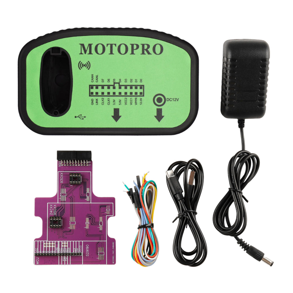 Pemrogram Kunci Sepeda Motor Berbasis PC MOTOPRO Mendukung Pembacaan/penulisan Transponder, Penghitungan Kode PIN, dan Pemrograman Kunci
