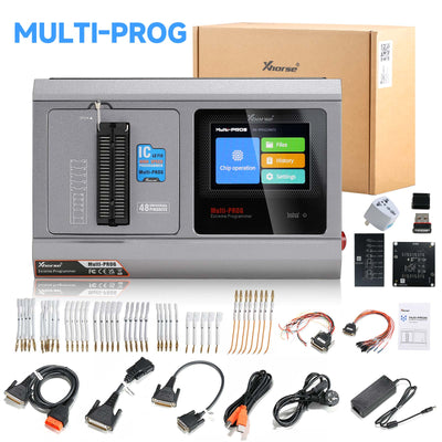 Xhorse Multi-Prog Programmer with VH24 SOP44 TSOP48, VH29 EEPROM Flash, VH30 SOP44 and VH31 TSOP48 EEPROM Adapters