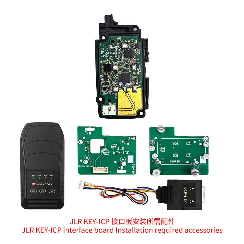 YANHUA ACDP Module 47: 2018+ JLR Duplicate Key Without Removing RFA with Authorization Activation