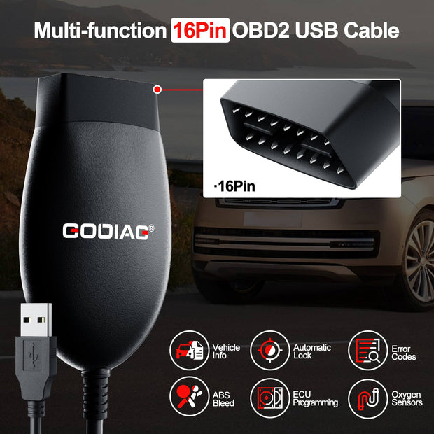 GODIAG GD101 J2534 Cable for Ford Honda Toyota Renault
