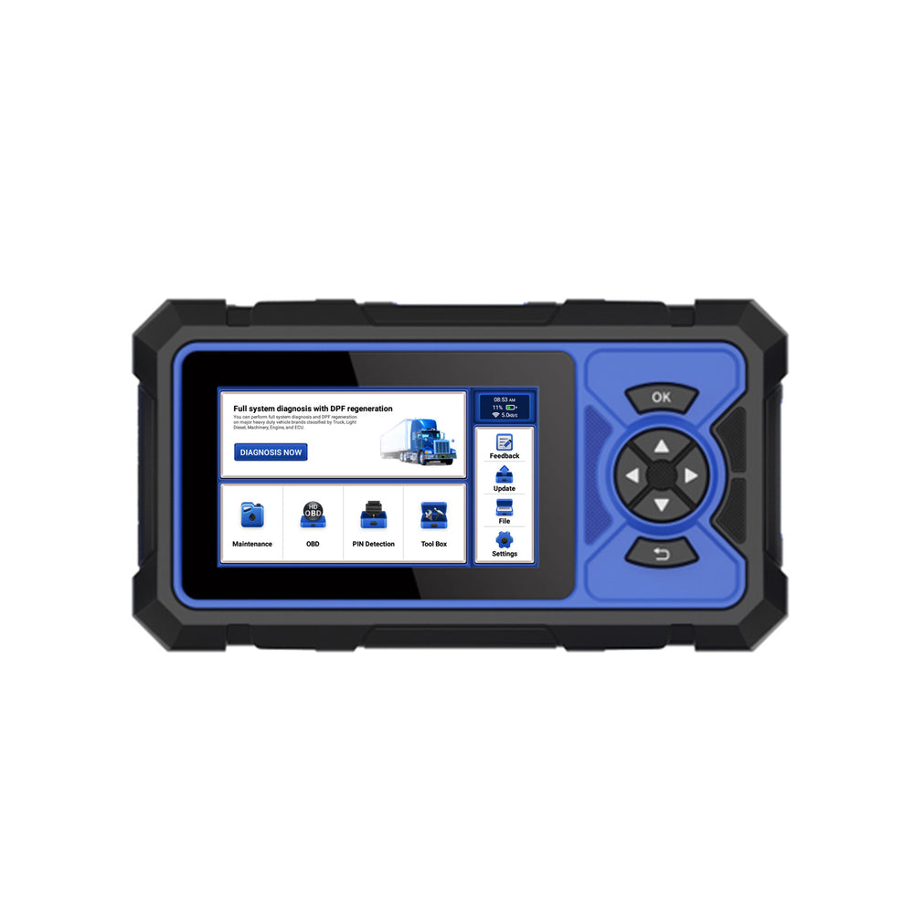 THINKCAR MUCAR 563HD Heavy-duty Diagnostic Scanner, Supports Full-system Diagnostics, 71 Truck Brands, 8 Maintenance Reset Functions