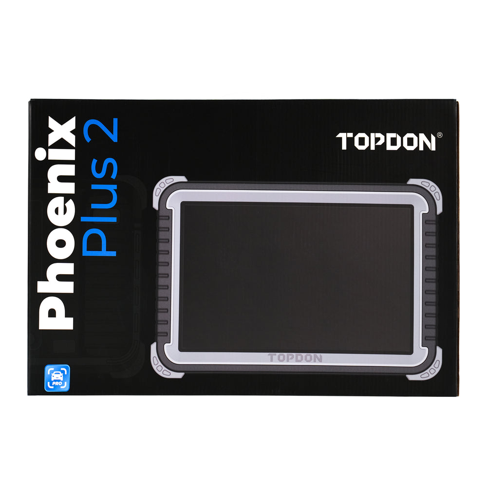 TOPDON Phoenix Plus 2 통합 양방향 전체 시스템 진단 도구 토폴로지 맵, ECU 코딩, 42개 이상 서비스, FCA SGW AutoAuth 지원