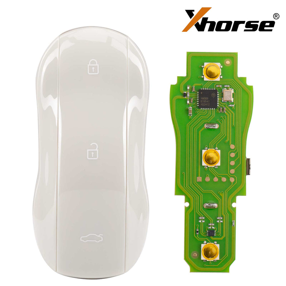 Xhorse XSSC25EN XM38 TOY.T Universal Smart Key Supercar Style Marble Grey Color, 5PCS/Pack