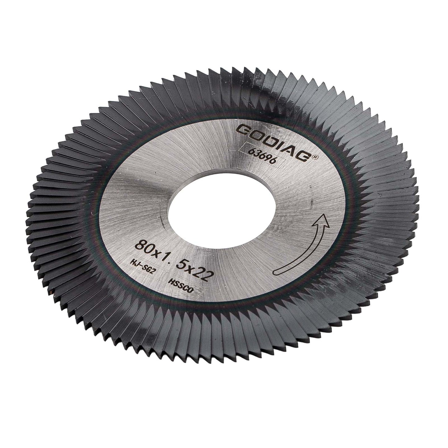 GODIAG HJ-SG2 Side Milling Cutter φ80x1.5xφ22 For SILCA DUO, OPERA III; OPERA IV; TARG 2000, TECH3; TECHNICA,PRIMA LASER MACHINE