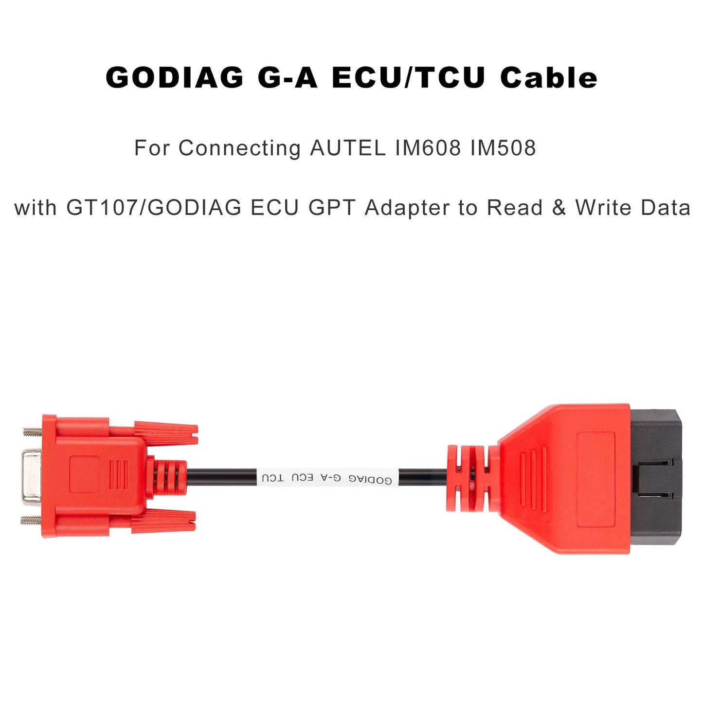 GODIAG GT107+ DSG Plus Gearbox Data Adapter with GODIAG G-A ECU/TCU Cable Work with AUTEL IM508 IM608 Series to Read & Write Gearbox Data DQ250, DQ200
