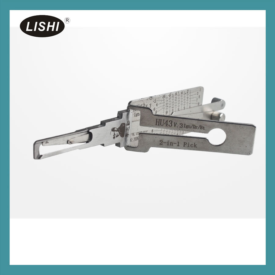 Lishi 2 in 1 Auto Pick and Decoder Locksmith Kit Including 77pcs