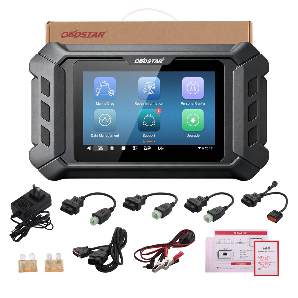 OBDSTAR iScan Global TOHATSU Marine Scanner Read/Clear Fault Codes, Data Flow, Action Test, Coding