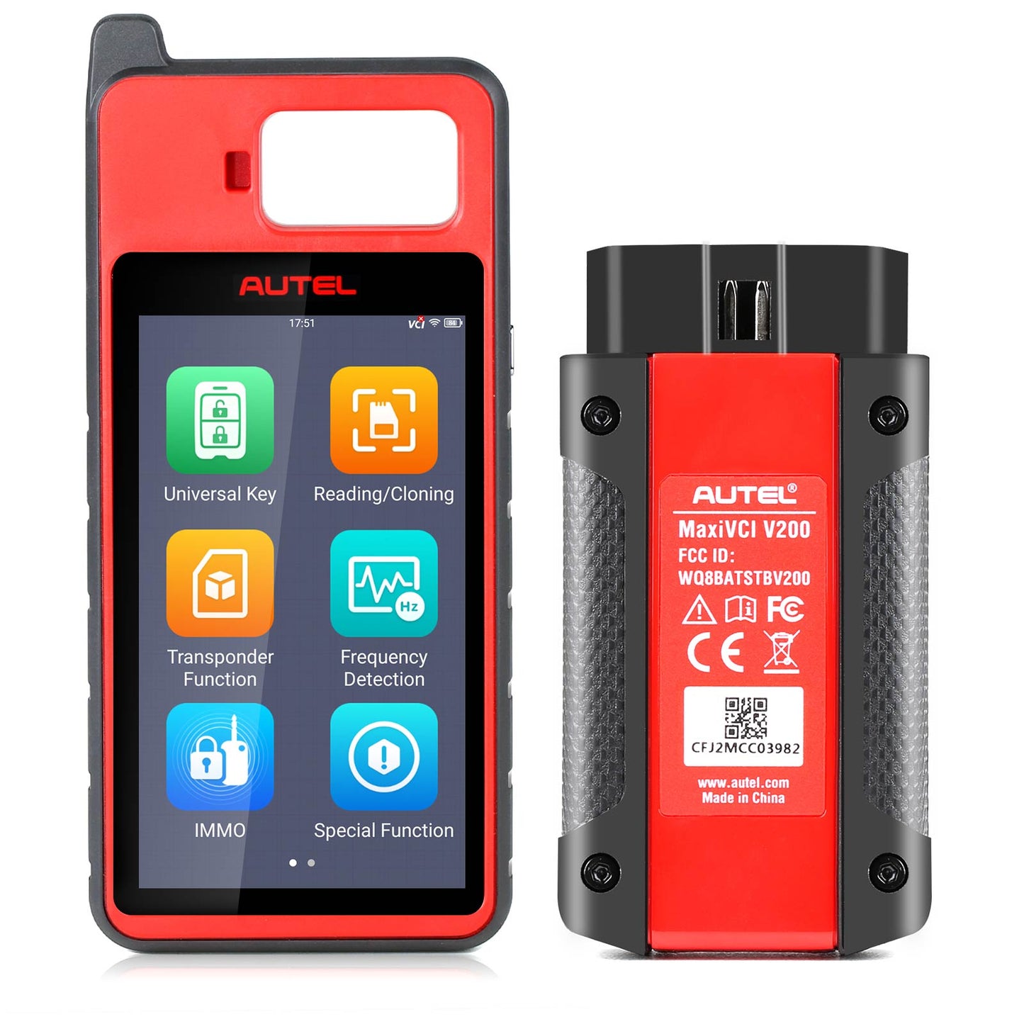 2026 Autel MaxiIM KM100 KM100E Universal Key Generator Kit Support Transponder Reading/ Cloning and IMMO Learning Free Update Online Lifetime