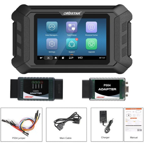 OBDSTAR P50 Airbag Reset Tool with CAN FD Adapter | Bench Airbag & SAS Reset for GM, Hyundai, Kia, Toyota