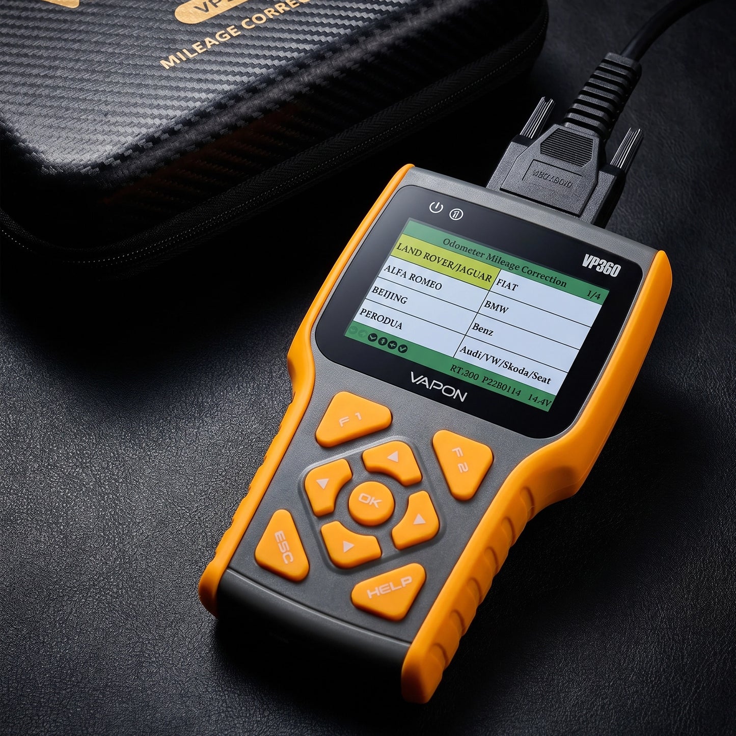 VAPON VP360 Professional OBD Odometer Correction Tool Mileage Programmer, Read/Clear DTC