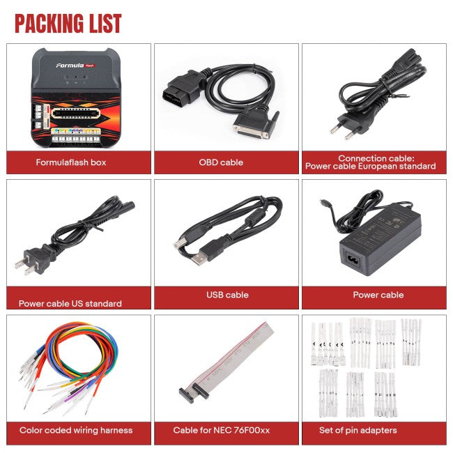 Formula FLash ECU Clone, Data Read & Write, VIN Modify, IMMO Off, Power Upgrade, DTC Clean for Bike, Truck, Tractor, Bus, Boat, Car