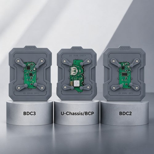 New CGDI BMW BDC2, BDC3, U-Classis/BCP Key Read & Write Fixture – 3pcs/Set, Compatible with CGDI K2