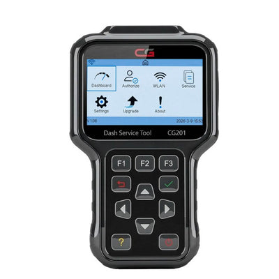 2026 Nouveau CGDI CG201 Programmeur de Correction de Kilométrage pour Toyota/ Audi/ VW / Chevrolet/ Ford etc via OBD Mise à Jour Gratuite en Ligne à Vie