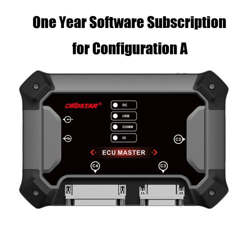 One Year Software Subscription for OBDSTAR ECU Master Configuration A Passenger Car