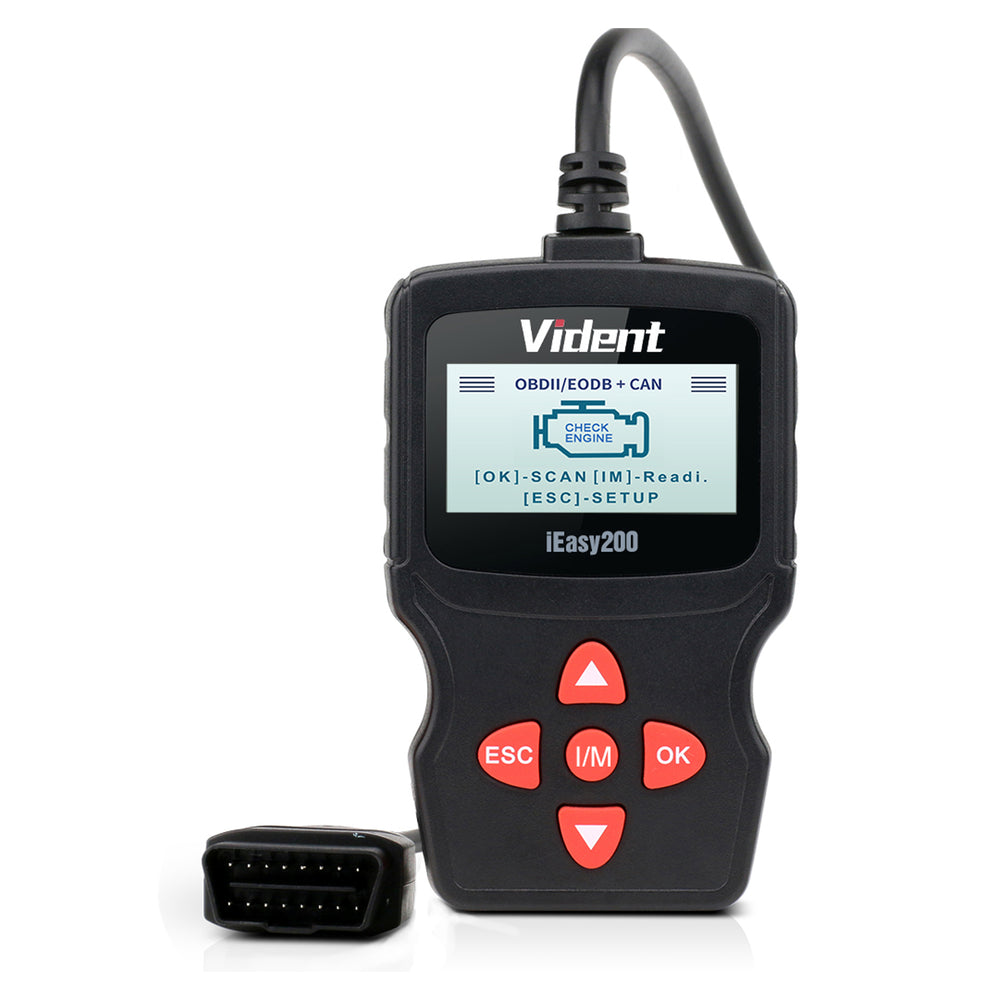VIDENT iEasy200 OBDII/EOBD+CAN Code Reader for Vehicle Checking Engine Light Car Diagnostic Scan Tool