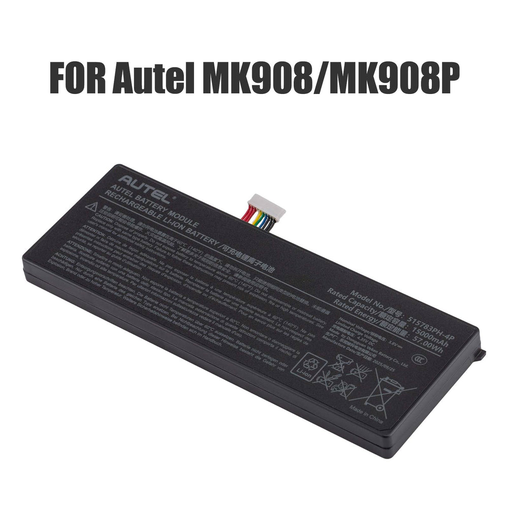 Autel Battery Module Rechargeable LI-ION Battery for Autel MK908/MK908P
