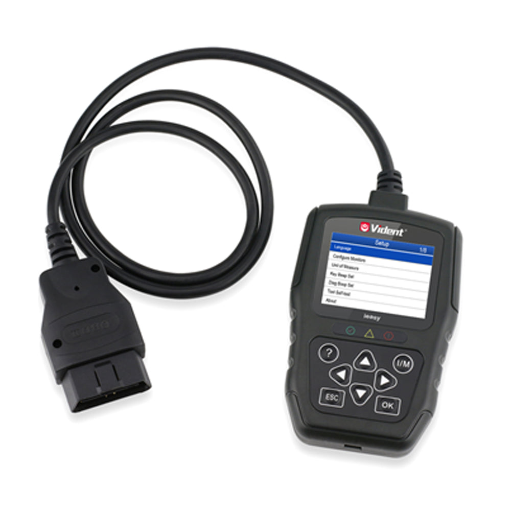 VIDENT iEasy300 Pro CAN OBDII/EOBD Code Reader With 100CM Long Diagnostic Cable, Lifetime FREE Software & Firmware Update