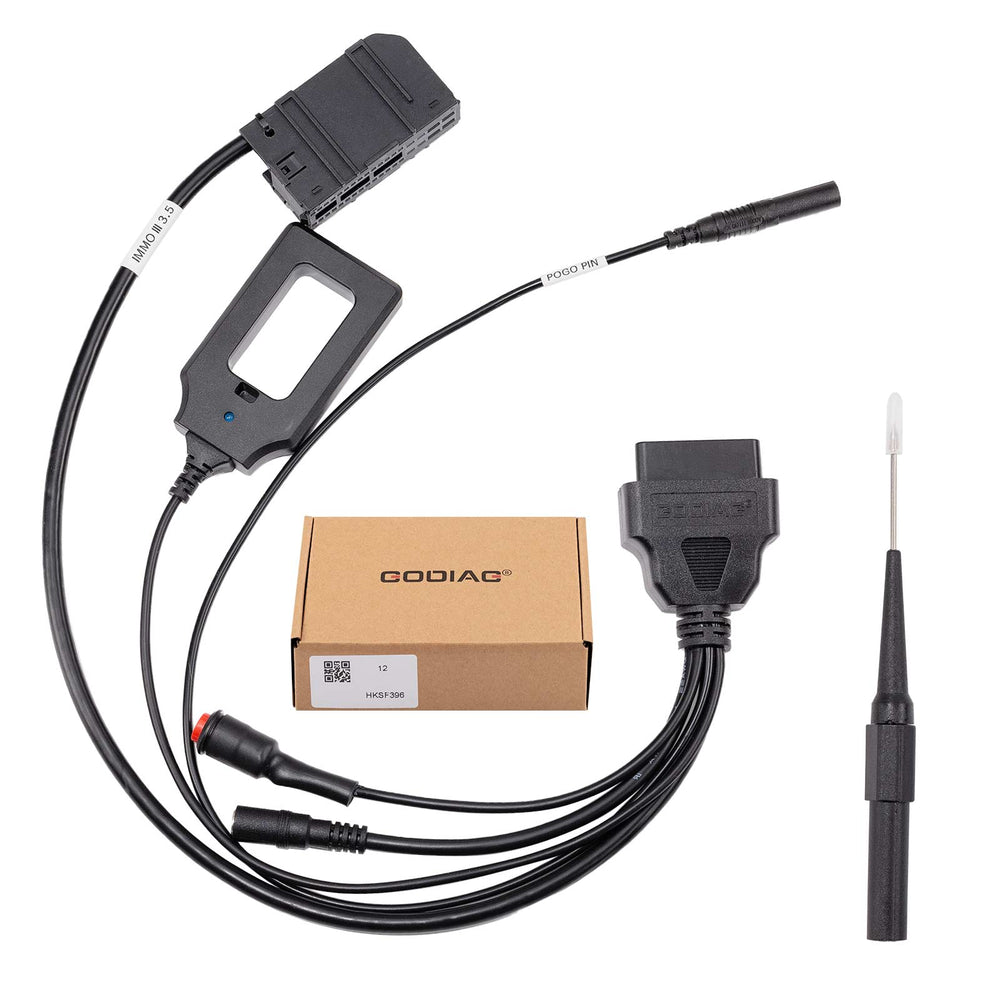 GODIAG GT111 for VW Skoda Seat CAN-Bus 3rd & 3.5th Generation Dashboard IMMO Key Matching Test Platform Cable with POGO PIN to Read & Write Data
