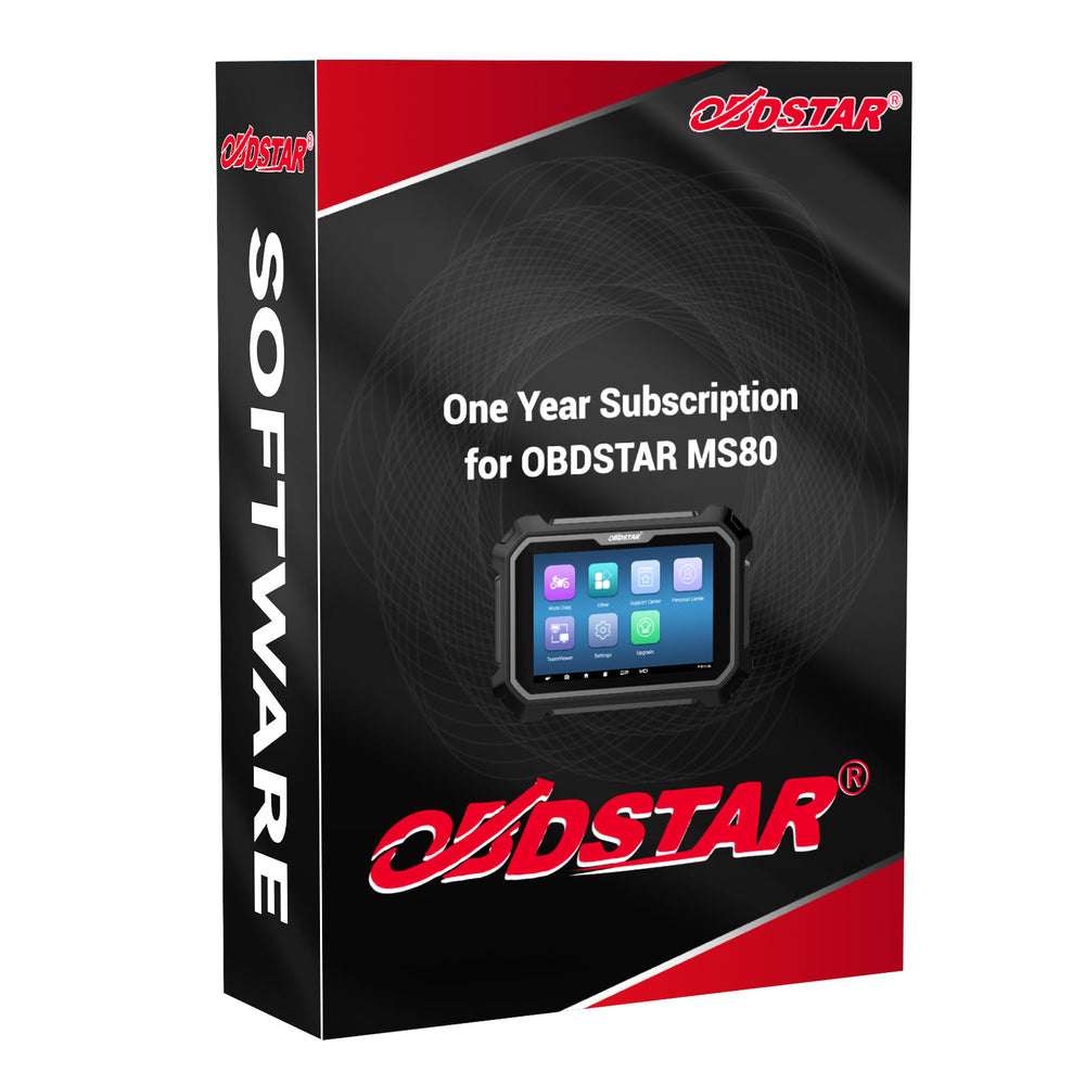 One-Year Software Update License Subscription for OBDSTAR MS80 Standard Version