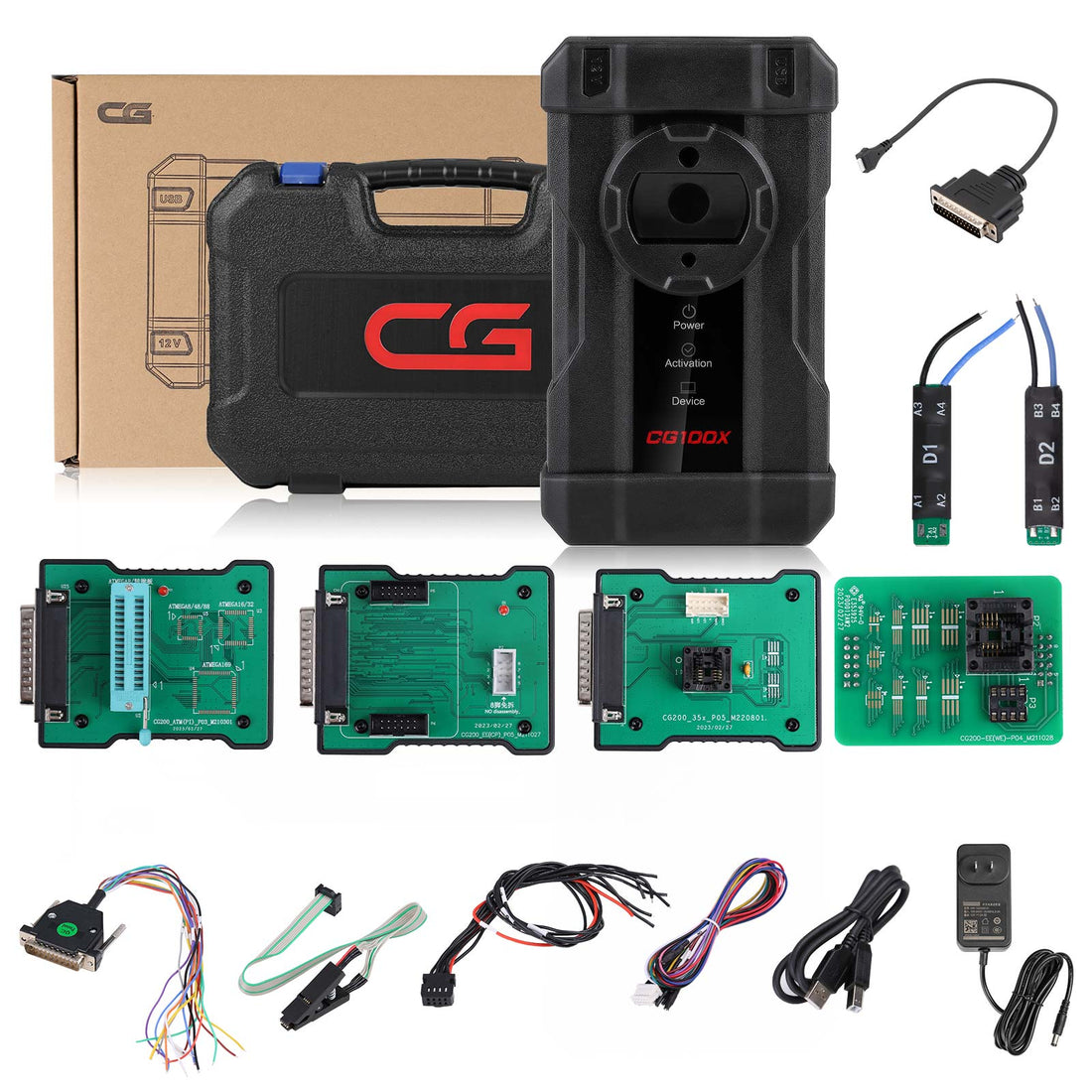CGDI CG100X V2.1.1.0 Intelligenter Programmierer für Airbag-Reset, Kilometerstandsanpassung und Chip-Auslesung