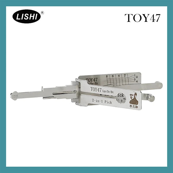 LISHI TOY47 أداة فتح وفك تشفير 2 في 1 مع شحن مجاني