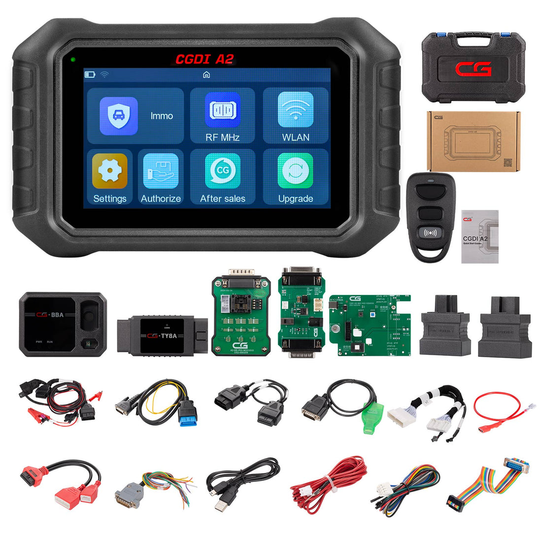 CGDI A2 Premium Edition IMMO Matching Frequency Detection WiFi Connectivity Support BMW G Series BDC2 Get Free BDC2 Adapter No Annual Fee