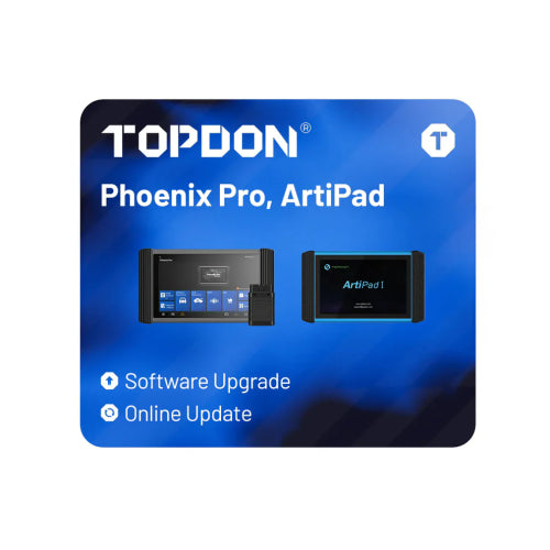 Einjährige Software-Abonnement-Aktualisierung online für TOPDON ArtiPAD/Phoenix Pro
