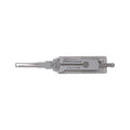 ABUDU AIAC011D HU64 Ignition Universal Door Lock Side Milling Two-Track Pick and Decode Tool, Depth (10-cut) IC CARD:1019
