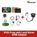 Original Xhorse VVDI PROG Programmer with Land Rover KVM Adapter Solder Free Support