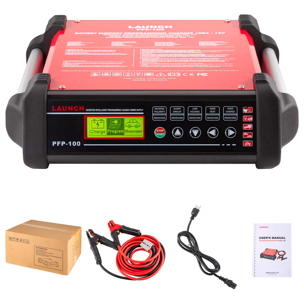 LAUNCH PFP-100 Programming Flash Power for All Types of Vehicles, Cars, Trucks, Boats, Tractors, Buses