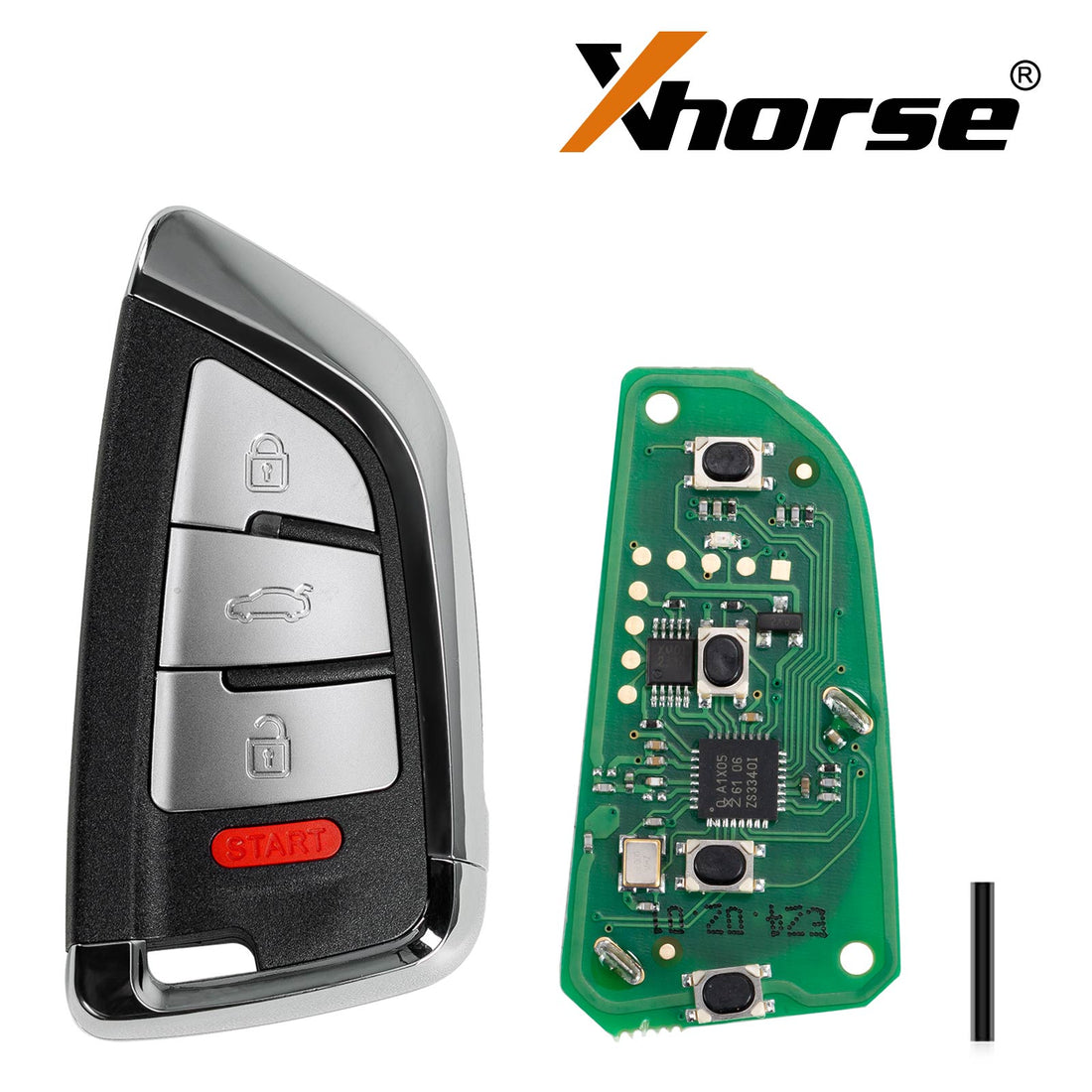 Xhorse XSDFX2EN XS Serie Kleines Messer-Stil Universeller Smart Key 4 Tasten 5 Stück pro Packung