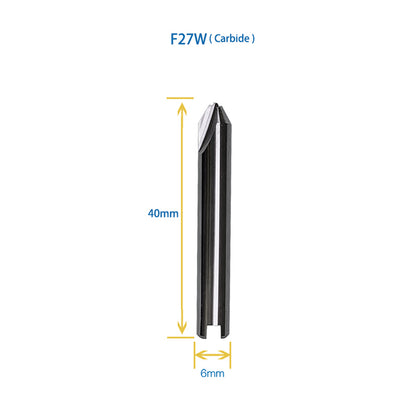 5pcs/lot GODIAG F27W Dimple Cutter φ2.8x100°xD6x40x1T For SILCA MATRIX PRO, MATRIX EVO, MATRIX SLX, MATRIX SX, MATRIX S